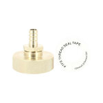 Raccord cuve s60x6 laiton - embout droit diam�tre 13 mm
