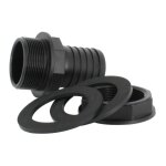 Trop - plein cuve eau 1000l - embout droit diam�tre 50 mm