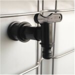 Trop - plein cuve eau 1000l - robinet avec nez (type gardena)
