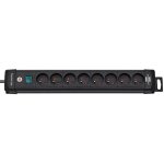 Multiprise premium plus avec interrupteur � voyant lumineux - h05vv - f 3g1, 5 4 prises / 1, 80m - noir ...