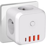 Multiprise murale cube 7 en 1 avec protection contre les surcharges¶surtenseurs, multiprise cube ... Multiprise murale cube 7 en 1 avec protection contre les surcharges¶surtenseurs, multiprise cube ...