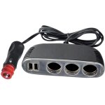 Multiprise triple 12 volts + usb