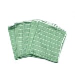 Multitanks - lot de 5 chiffons microfibres en bambou 40x50cm , nettoie toutes les surfaces sans trace ...