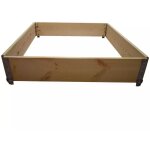 Carré potager en bois naturel 1000x1000mm Carré potager en bois naturel 1000x1000mm