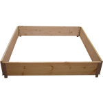 Multitanks - carr� potager en bois naturel 1200 x 1200mm