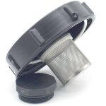 Multitanks - couvercle diametre 15cm pour cuve ibc 1000 litres et filtre 2 pouces