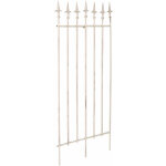 Mur de grille extrieure idal pour les plantes d'escalade en mtal diverses couleurs colore : crme ...