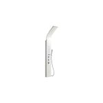 Metaform mod nilo colonne de douche murale noire salle de bain hydromassage