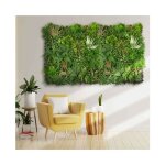 Suinga - mur végétal artificiel brise - vue verdissement balcon clôture de jardin, avec treillis, feuilles ... Suinga - mur végétal artificiel brise - vue verdissement balcon clôture de jardin, avec treillis, feuilles ...