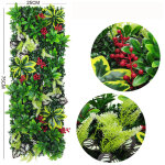 Mur v�g�tal artificiel d�coratif ? plante murale suspendue en bande, d�coration murale 3d pour salon, ...