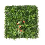 Easycloture - mur vgtal artificiel extrieur et intrieur 1m x 1m tropical