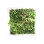 Dcoweb - mur vgtal synthtique - printemps potique - intrieur et extrieur - 1m x 1m