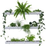 Jardinion - mur v�g�tal vert, jardin vertical 3 x 1m, am�nagement de jardin peu encombrant, �tag�re pour ...