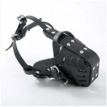 Museli�res pour animaux de compagnie, cuir fait �, chiens taille moyenne et grande, berger allemand doberman, ...