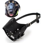 Muselière pour chien muselière en cuir anti - morsure muselière respirante pour chien muselière pour ... Muselière pour chien muselière en cuir anti - morsure muselière respirante pour chien muselière pour ...