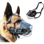 Muselière en métal muselières pour chiens muselière en cuir pour grands chiens mordre et sécurité pour ... Muselière en métal muselières pour chiens muselière en cuir pour grands chiens mordre et sécurité pour ...