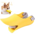 Museli�re, musoli�re chien, museli�re pour chien avec silicone bandeau museli�re pour chien r�glable ...