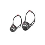 Muselire plastique noire dsignation : muselire plastique noire taille : t2 tour de museau : muselire ...