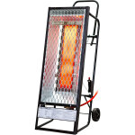 Mw tools - chauffage au gaz radiant infrarouge 10kw mobile wg35i