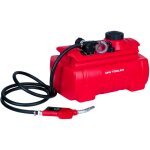 Mw tools - cuve station de ravitaillement diesel rouge fioul en pe 100 l avec pompe 12 v tdc10012