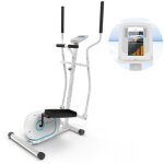 Klarfit - myon cycle vélo elliptique volant inertie 12 kg silentbelt system blanc Klarfit - myon cycle vélo elliptique volant inertie 12 kg silentbelt system blanc