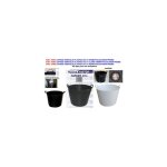 Nacelle agricole plastique 26 litres noire 43x34x30 cm promotion