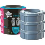 Nachfllkassette twist&click + sangenic tec windeleimer 3er set