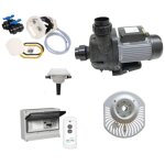 Nage � contre - courant jet vag junior pro avec t�l�commande - kit complet 3 cv mono, version standard ...