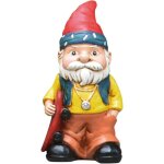 Nain de jardin d�coration art de jardin vieil homme barbu blanc avec une main dans la poche statue naine ...
