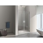 Nala - porte de douche de 6 mm ouverture  battant - 67 - 70 cm