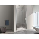 Nala - porte de douche 6 mm pliante pour installation en niche - 68 - 71, 5