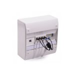 Nalto - coffret de communication grade 1 - tv 4 rj45 quadrupleur tlphonique