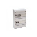 Nalto - tableau �lectrique pr� c�bl� 2 rang�es 2 id + 8 disjoncteurs nf