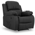 Fauteuil relax noir nalui trevi fauteuil inclinable à 160°, 8 moteurs silencieux, chauffage lombaire, ... Fauteuil relax noir nalui trevi fauteuil inclinable à 160°, 8 moteurs silencieux, chauffage lombaire, ...
