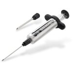 Seringue � marinade + 2 tailles aiguilles + brosse de nettoyage