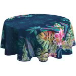 Nappe anti - taches jungle - ronde 160 cm Nappe anti - taches jungle - ronde 160 cm