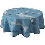 Le linge de jules - nappe anti - taches marin - ronde 160 cm Le linge de jules - nappe anti - taches marin - ronde 160 cm