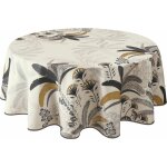 Nappe anti - taches palmiers - ronde 160 cm