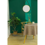 Nappe anti tache ronde taupe