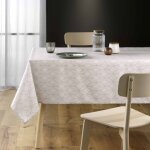 Nappe antitache rectangulaire 145x240 cm - naturel - naturel