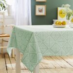 Nappe boho sauge 170x170 cm