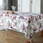 Nappe coton enduite paradis rectangulaire 160x300 cm