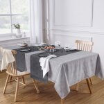 Linnea - nappe coton h�lios ovale 180x300 cm