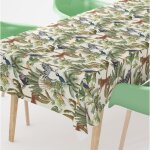 Nappe en coton jungle design made in italy cm. 180 ronde