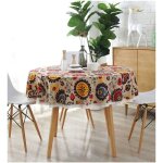 Nappes en coton nappe de coton lin sun flower table cloth lace cover de table polyvalent intérieur et ... Nappes en coton nappe de coton lin sun flower table cloth lace cover de table polyvalent intérieur et ...