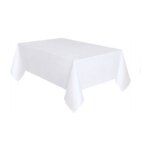Nappe de couleur unie en plastique jetable pe nappe ronde rectangulaire anti - taches d'huile fte d'htel ...