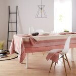 Nappe enduite charleston orange corail 150x300 cm