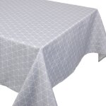 Nappe imprimée polyester paco géométrique carré 170x170 cm Nappe imprimée polyester paco géométrique carré 170x170 cm