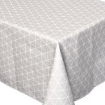 Nappe imprimée polyester paco géométrique rectangulaire 150x300 cm Nappe imprimée polyester paco géométrique rectangulaire 150x300 cm