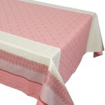 Linnea - nappe jacquard enduction acrylique charleston carr 150x150 cm